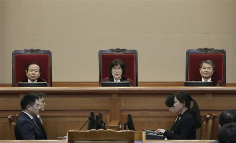Tổng thống Park Geun-hye bị phế truất: Hàn Quốc đối mặt nhiều thách thức - Ảnh 1 Tong thong Park Geun-hye bi phe truat: Han Quoc doi mat nhieu thach thuc - Anh 1