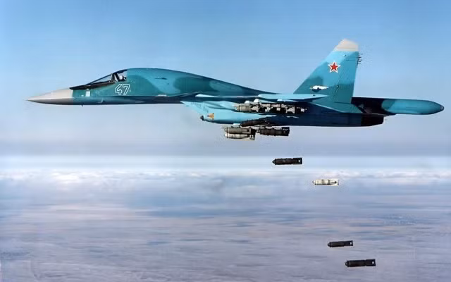 Máy bay của không lực Nga.