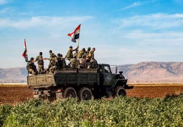 Lực lượng quân đội Syria.