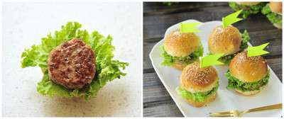 Đổi món cho bữa sáng với món bánh hamburger mini siêu cute - Ảnh 7 Doi mon cho bua sang voi mon banh hamburger mini sieu cute - Anh 7