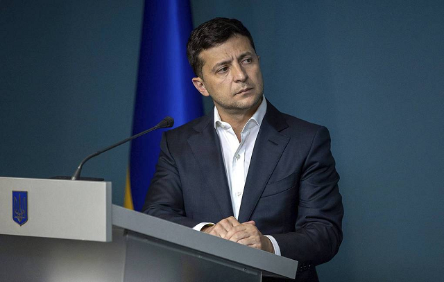 Tổng thống Ukraine Zelensky.