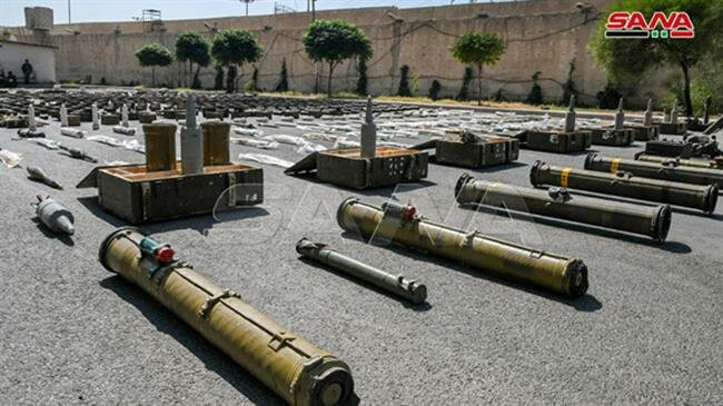 Quân đội Syria thu giữ vũ khí ở phía nam đất nước