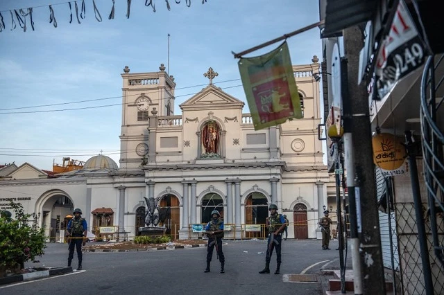 An ninh được tăng cường sau các vụ đánh bom ở Sri Lanka