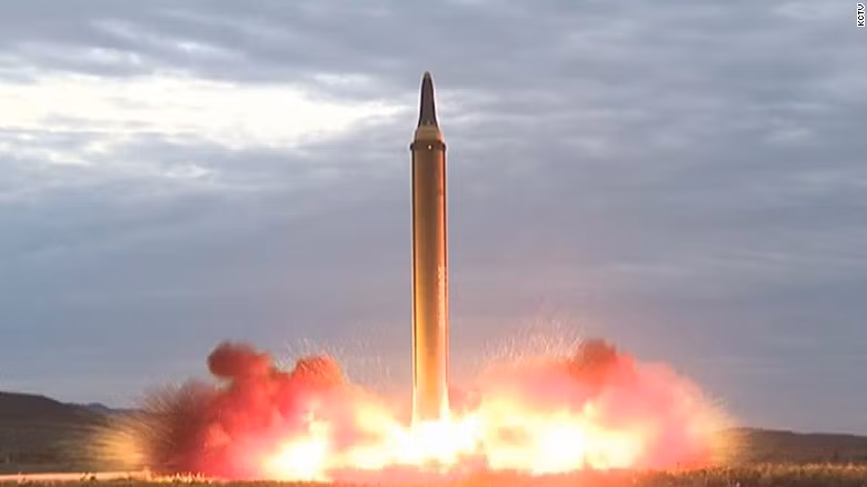 Tên lửa của Triều Tiên (ảnh CNN)