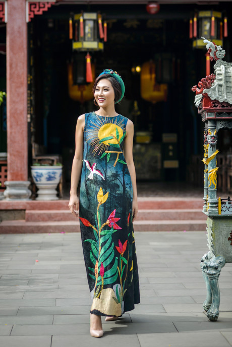 Diệu Ngọc duyên dáng giữa đất trời Hội An ngày đầu năm - Ảnh 1 Dieu Ngoc duyen dang giua dat troi Hoi An ngay dau nam - Anh 1