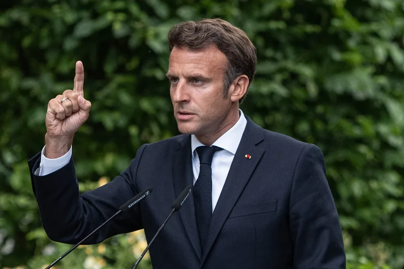 Tổng thống Pháp Emmanuel Macron.