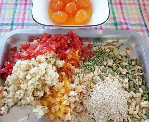 Bánh Trung thu nhân mứt khô trứng muối - 2