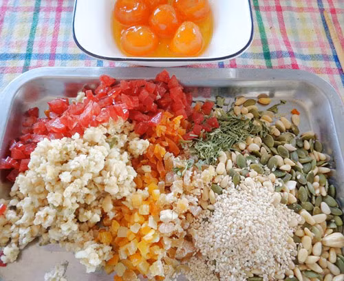 Bánh Trung thu nhân mứt khô trứng muối - 2