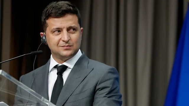 Tổng thống Ukraine Vladimir Zelensky. 