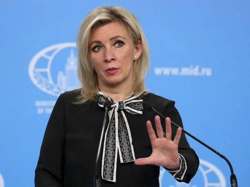 Người phát ngôn Bộ Ngoại giao Nga Maria Zakharova.