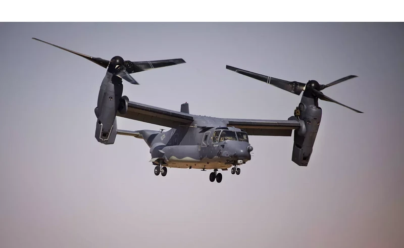 Máy bay quân sự V-22 Osprey. (Ảnh: AP).