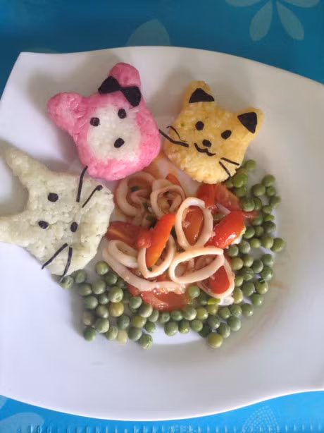 Hoc lom me Viet cach trang tri mon an dam cho con day mau sac - Anh 22