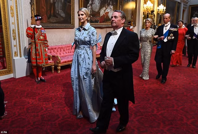 Con gái TT Mỹ Ivanka Trump và Bộ trưởng Thương mại Quốc tế Anh Liam Fox