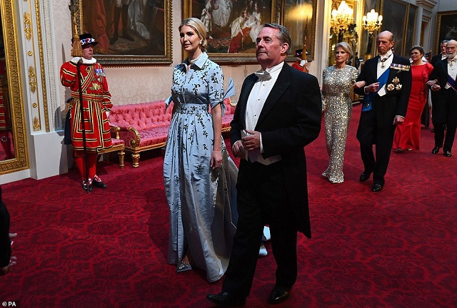 Con gái TT Mỹ Ivanka Trump và Bộ trưởng Thương mại Quốc tế Anh Liam Fox Con gái TT Mỹ Ivanka Trump và Bộ trưởng Thương mại Quốc tế Anh Liam Fox