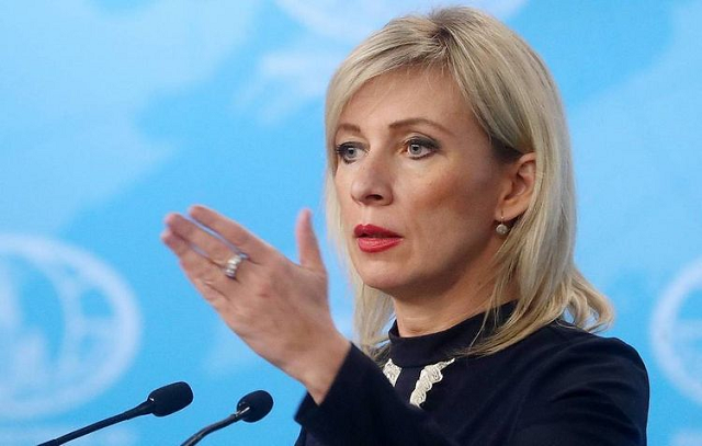Phát ngôn viên Bộ Ngoại giao Nga Maria Zakharova.