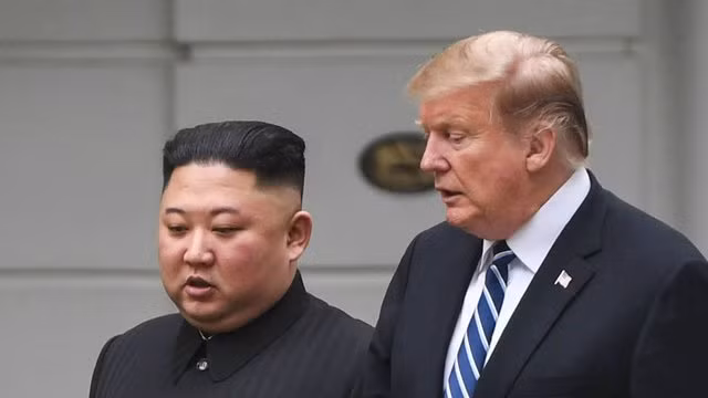 Chủ tịch Kim Jong-un và TT Donald Trump tại thượng đỉnh ở Hà Nội