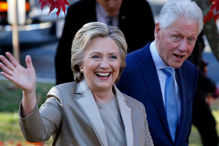 ​Bà Hillary và ông Bill Clinton sẽ tới dự lễ nhậm chức tổng thống của ông Donald Trump