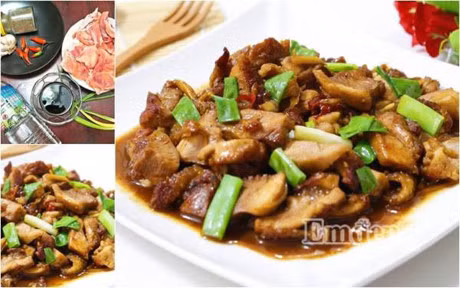 Khoi vat oc nghi an gi hom nay, ga sot nuoc tuong an lai hay hay! - Anh 1