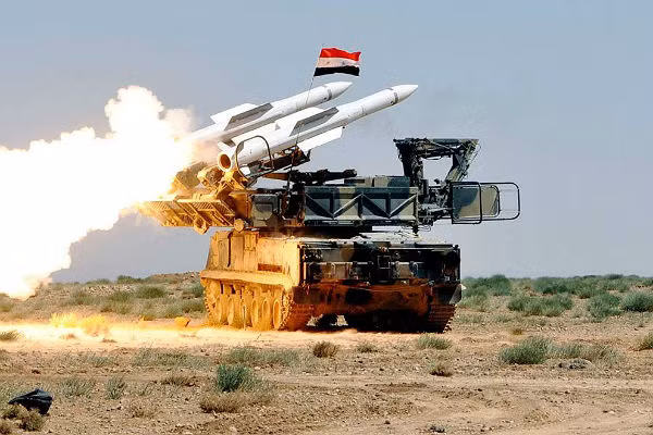 Hệ thống phòng không của Syria.