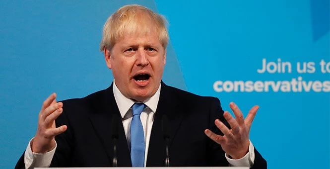 Thủ tướng Anh Boris Johnson.