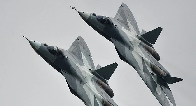 Chiến đấu cơ Su-57, còn được gọi là T-50 của Nga