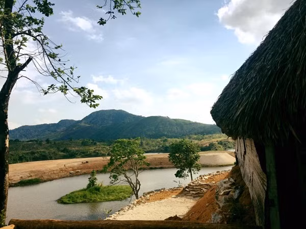 Hoa hậu Mai Phương Thúy chia sẻ bức ảnh tuyệt đẹp về cảnh sắc nơi đây.