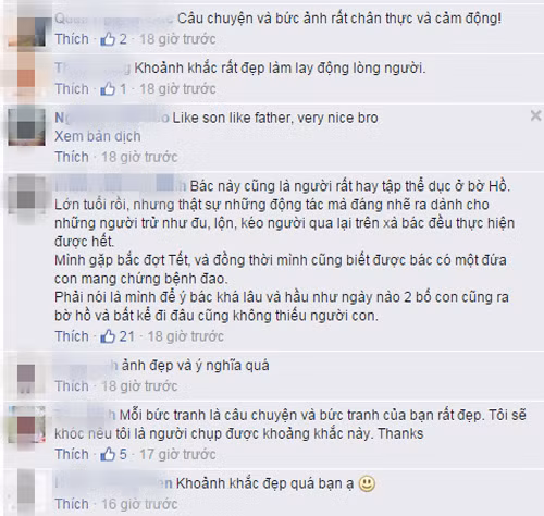 Xúc động với tình yêu của cha dành cho con khuyết tật ảnh 2