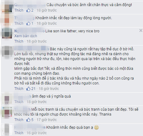 Xúc động với tình yêu của cha dành cho con khuyết tật ảnh 2 Xúc động với tình yêu của cha dành cho con khuyết tật ảnh 2