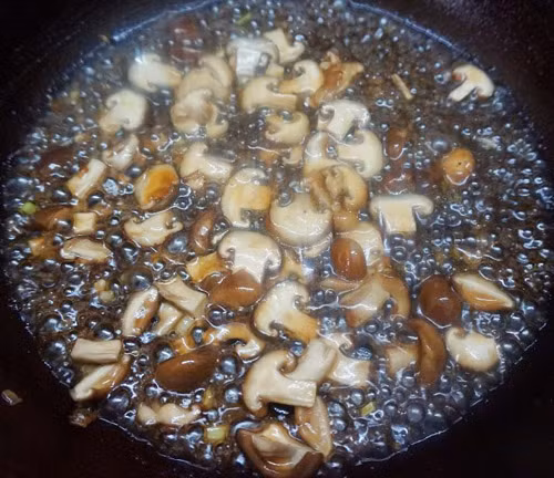 Đậu hũ non sốt nấm đông cô chay chuẩn bị đón Rằm - 6