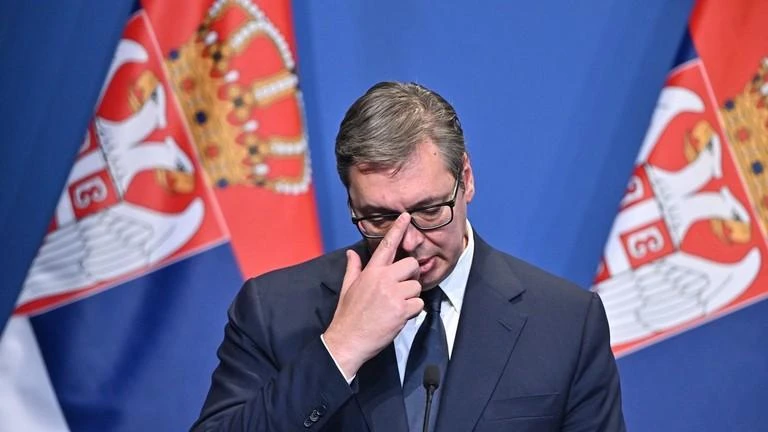 Tổng thống Serbia Aleksandar Vucic.