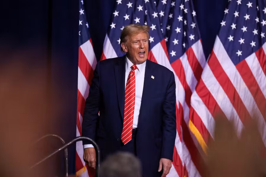 Ứng cử viên Donald Trump.