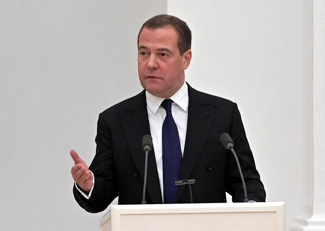 Phó Chủ tịch Hội đồng An ninh Quốc gia Nga Dmitry Medvedev.