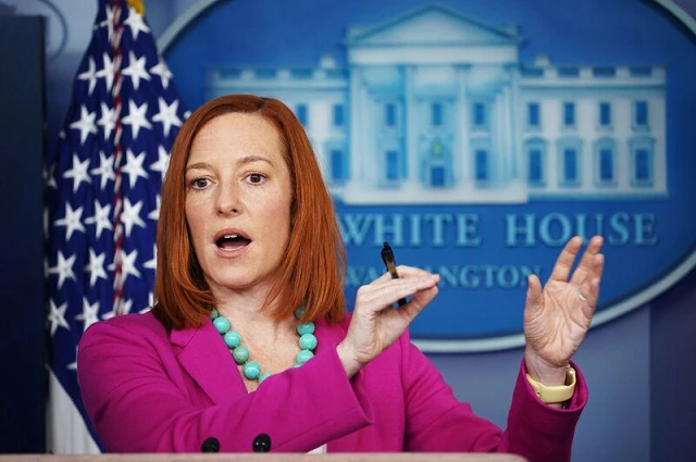 Thư ký Báo chí Nhà trắng Jen Psaki.