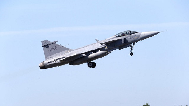 Chiến đấu cơ Saab JAS 39 Gripen của không lực Thụy Điển