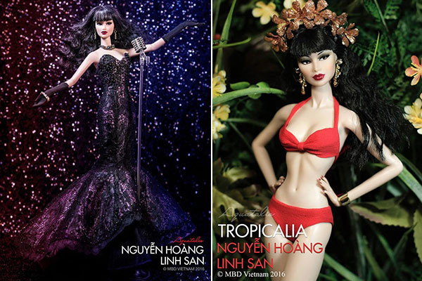 Cô nàng cũng trung thành với kiểu tóc mái ngố ngộ nghĩnh. Trong phần giới thiệu về mình, Linh San bật mí, cô nàng nghiện thời trang, yêu thiên nhiên và đặc biệt là thích làm từ thiện. Cô nàng cũng trung thành với kiểu tóc mái ngố ngộ nghĩnh. Linh San bật mí, cô nàng nghiện thời trang, yêu thiên nhiên và đặc biệt là thích làm từ thiện.