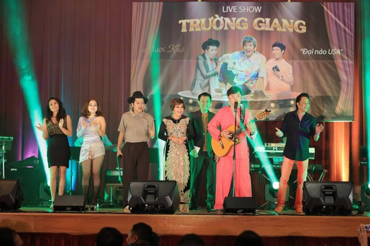 Trường Giang “đại náo” đất Mỹ! ảnh 3 Các nghệ sĩ tham gia live show Trường Giang tại Mỹ