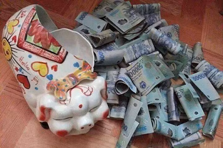 4 bí kíp mỗi ngày bỏ lợn 50k để 360 ngày có 18 triệu tiết kiệm