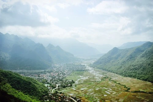 Cảnh đẹp thần tiên trên cao nguyên Mộc Châu ngày giáp Tết