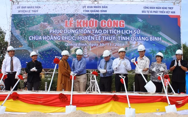 Lễ động thổ Chùa Hoằng Phúc được tổ chức ngày 30/11