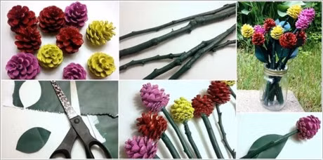 Tu lam hoa hong bang vat dung cu cho to am them xinh xan - Anh 6