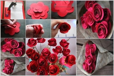 Tự làm hoa hồng bằng vật dụng cũ cho tổ ấm thêm xinh xắn - Ảnh 5 Tu lam hoa hong bang vat dung cu cho to am them xinh xan - Anh 5