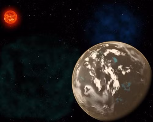 Hành tinh Carbon quay xung quanh một ngôi sao giống như Mặt trời. Ảnh: NASA