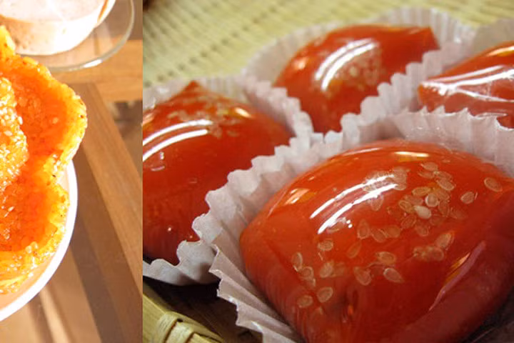 Màu gấc đỏ gọi mùa xuân đến