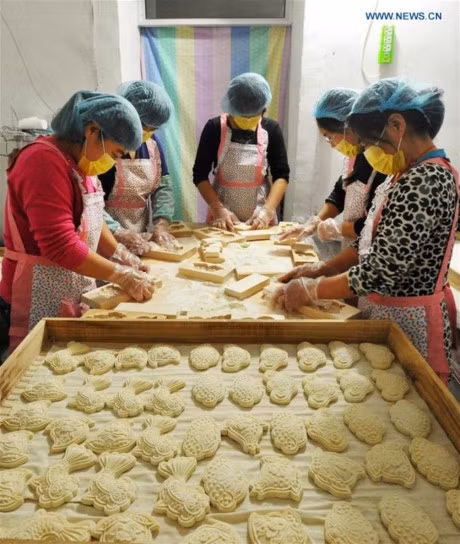Nan banh bao hinh ga don nam Dinh Dau - Anh 5
