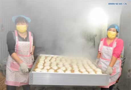 Nan banh bao hinh ga don nam Dinh Dau - Anh 6