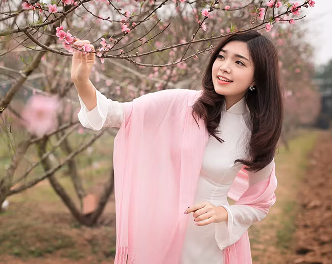 Ảnh du xuân tuyệt đẹp của hot girl Việt ảnh 16