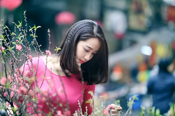 Ảnh du xuân tuyệt đẹp của hot girl Việt