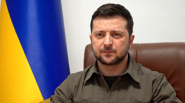 Tổng thống Ukraine Zelensky.