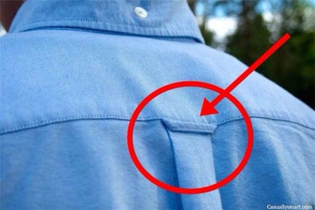 Mặc áo sơ mi, liệu bạn có biết công dụng của chiếc vòng nhỏ này? - Ảnh 1 Mac ao so mi, lieu ban co biet cong dung cua chiec vong nho nay? - Anh 1