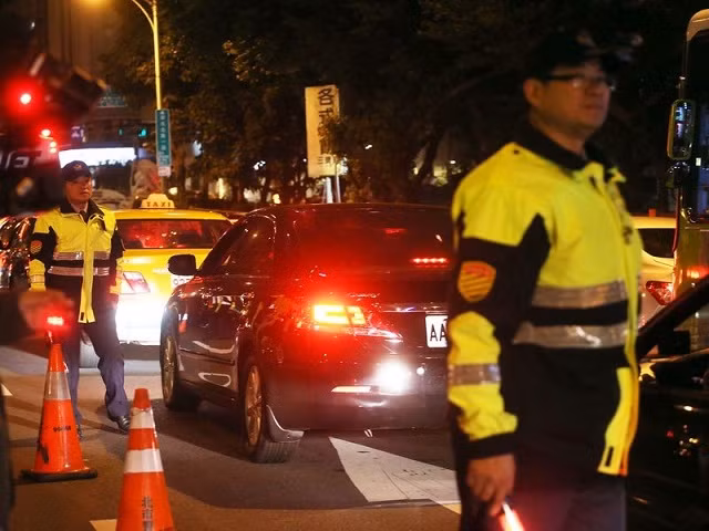 Các nhà chức trách Đài Loan cho rằng cần có hình phạt nghiêm khắc hơn đối với các lái xe uống rượu